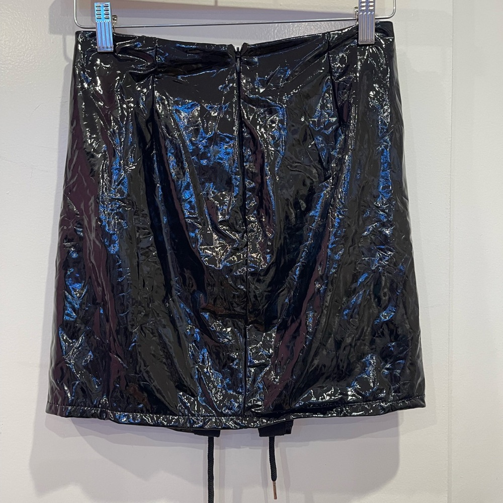 Leather Mini Skirt - Picture 6 of 7